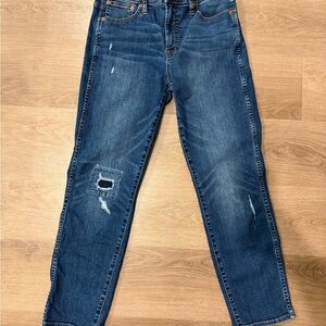 JCrew vintage Street Classic Blue Distressed Women Jeans Size 29